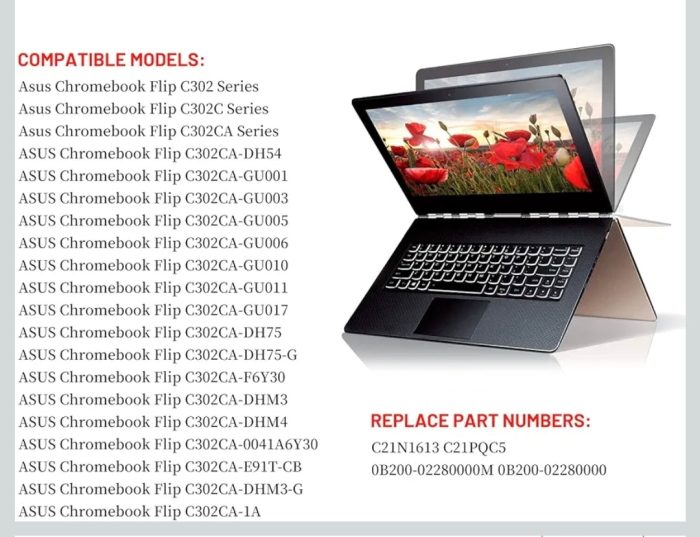 ASUS C21N1613 - C21N1613 Original Laptop Notebook Battery (1 Yr Warranty) - Image 9